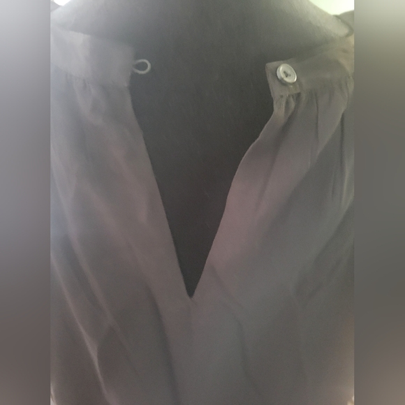 LOFT Tassel Halter Swing Dress in Black Medium New With Tags - Picture 6 of 16